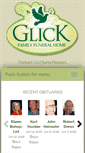 Mobile Screenshot of glickfamilyfuneralhome.com